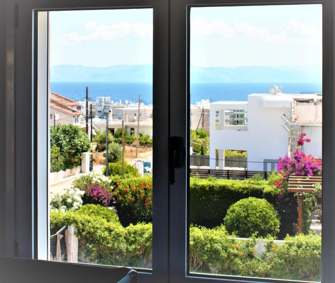 Sea View Apartment 15 Min From Athens Airport เนอามากรี ภายนอก รูปภาพ