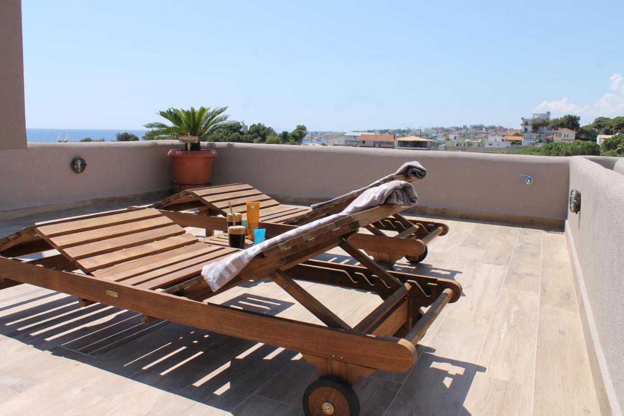 Sea View Apartment 15 Min From Athens Airport เนอามากรี ภายนอก รูปภาพ