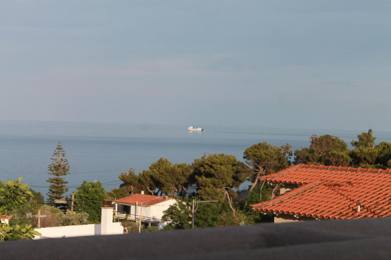 Sea View Apartment 15 Min From Athens Airport เนอามากรี ภายนอก รูปภาพ