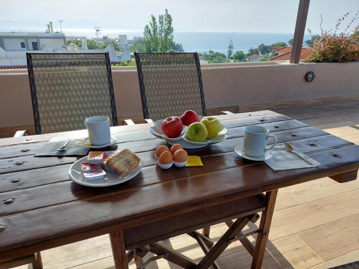 Sea View Apartment 15 Min From Athens Airport เนอามากรี ภายนอก รูปภาพ